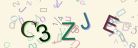 This is a captcha-picture. It is used to prevent mass-access by robots. (see: www.captcha.net)